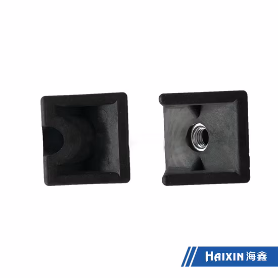 Custom Plastic Injection Molded Cabinet Parts Adjustable Leg/Feet Plastic Parts by PVC/ABS/PP/PE/PA6/PA66